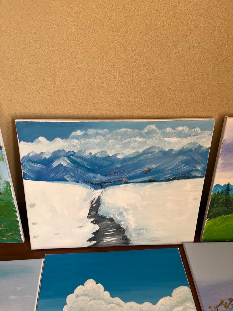 風景画セット 富士山と桜の絵 11点セット