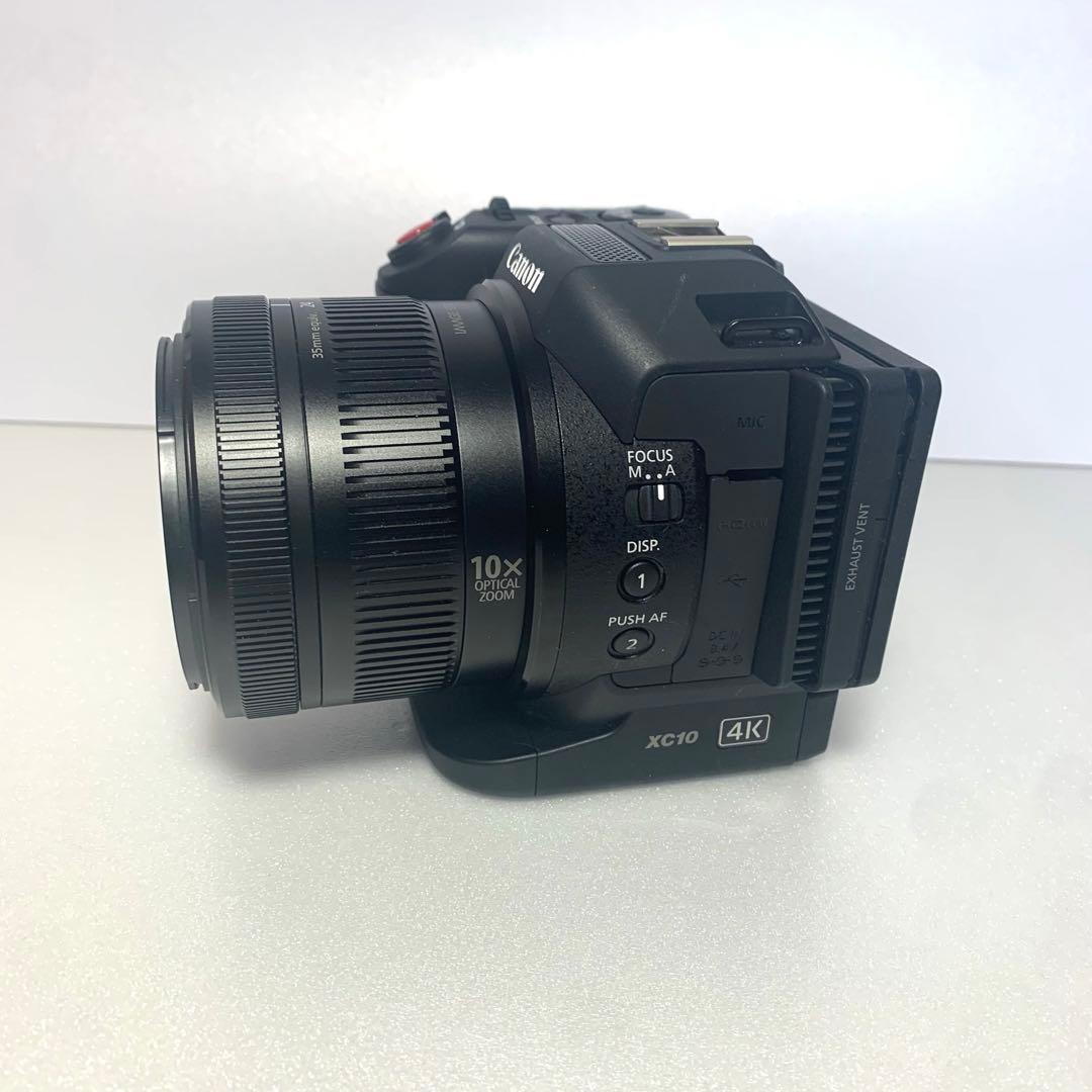 【値下げ出品】 Canon ＸＣ10 ４Ｋビデオカメラ 本体　【美品・動作良】