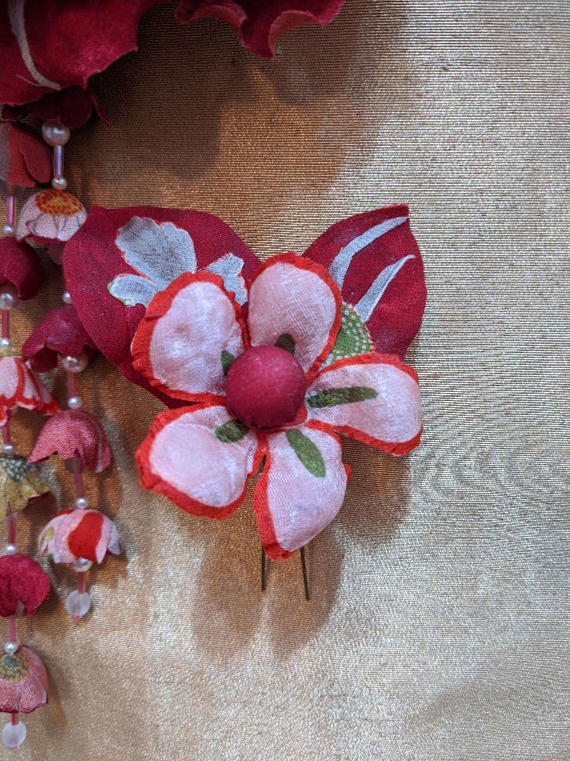 【5】髪飾り兼コサージュ✨着物用✨豪華!新品未使用