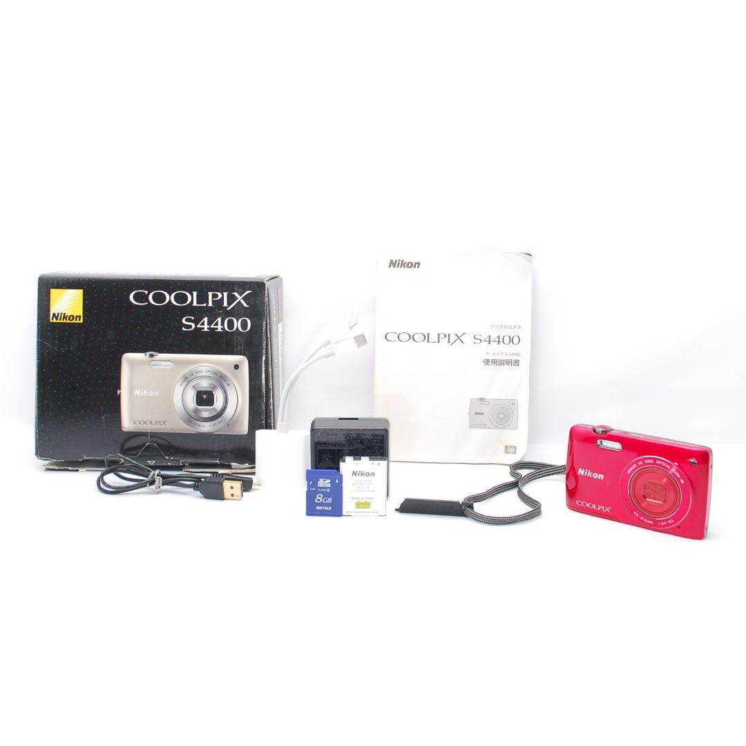 Nikon ニコン COOLPIX S4400 タッチ操作 デジカメ コンデジ