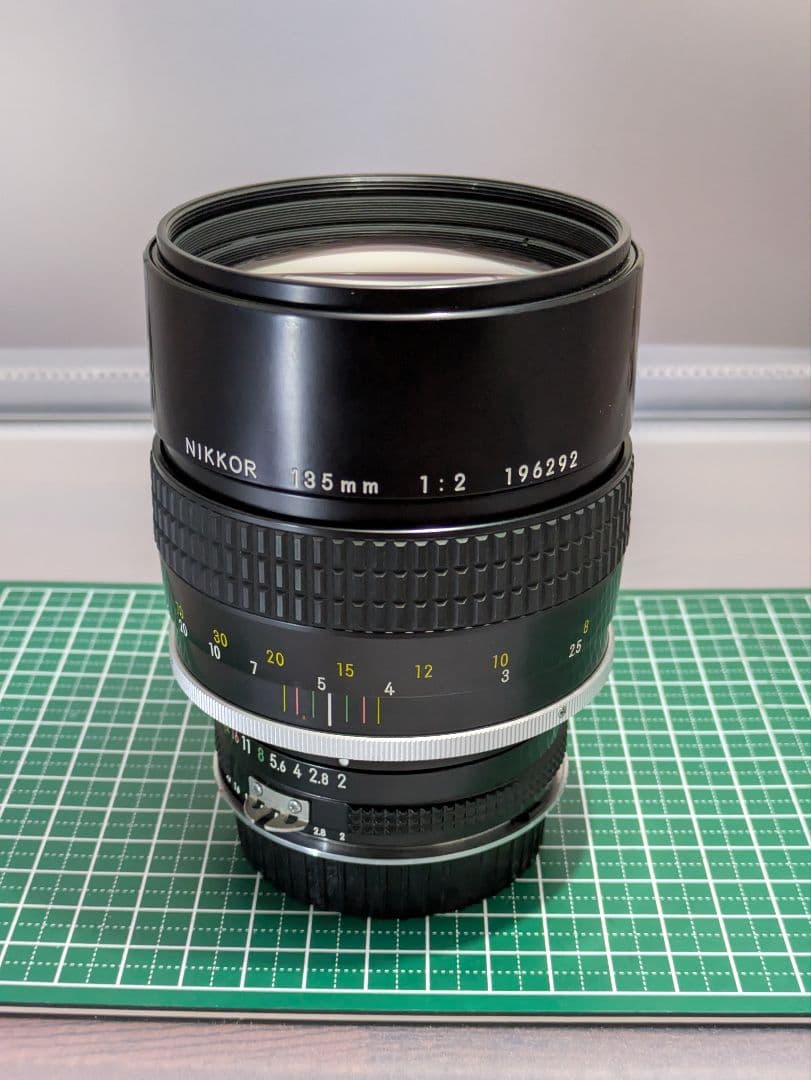 希少品　BBL改造　NIKKOR 135mm f/2 単焦点レンズ