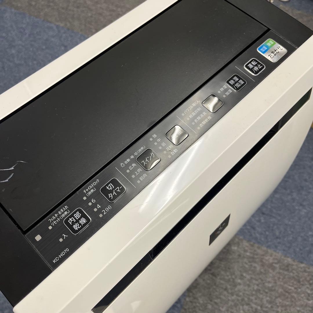 J*P様 【中古】SHARP シャープ 除加湿空気清浄機 KC-HD70-W 2