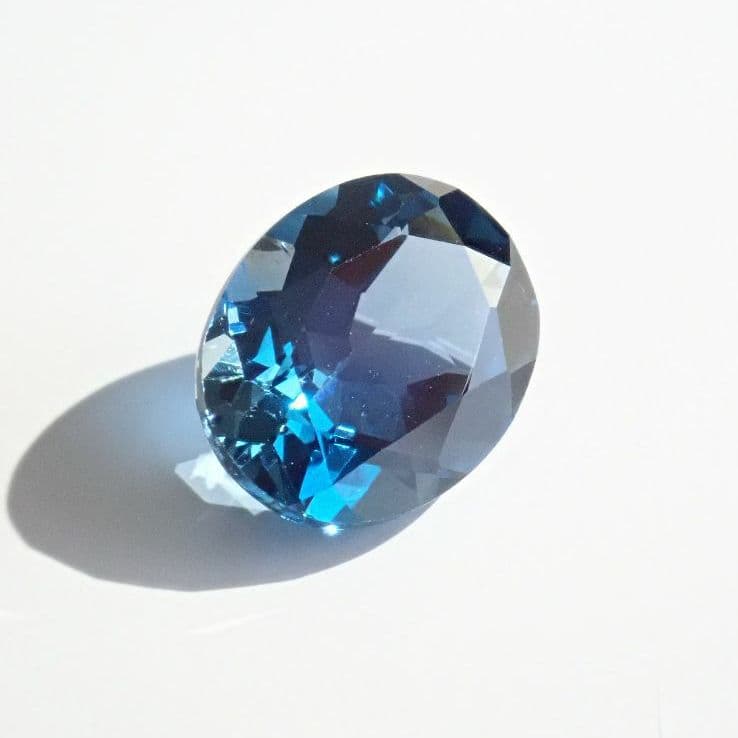 ◆特価品◆ロンドンブルートパーズ     オーバルカット    3.13ct