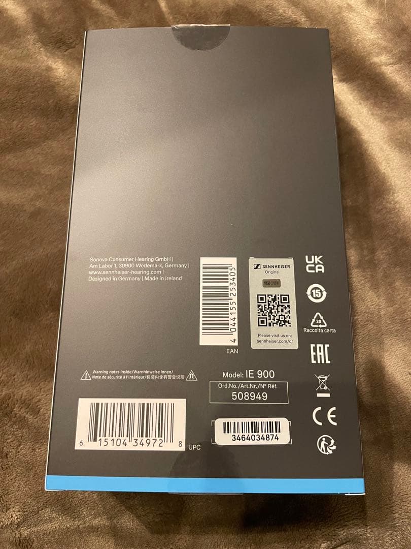 【極美品】Sennheiser IE 900 有線イヤホン