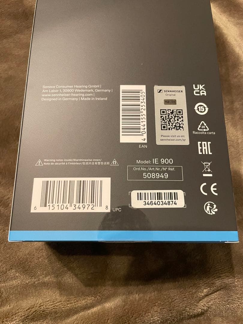 【極美品】Sennheiser IE 900 有線イヤホン