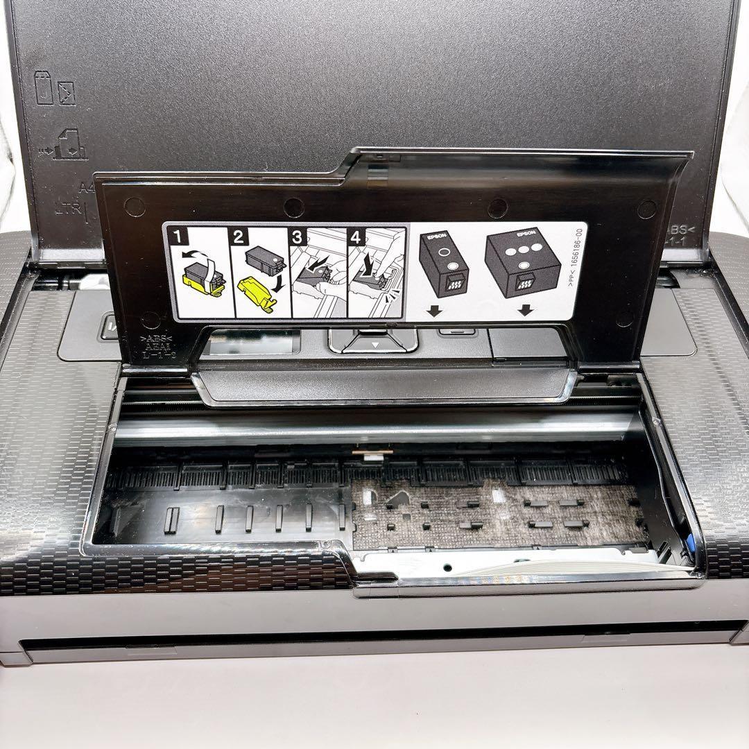 【メンテ済】EPSON PX-S06B モバイルプリンタ　メンテナンスボックス付