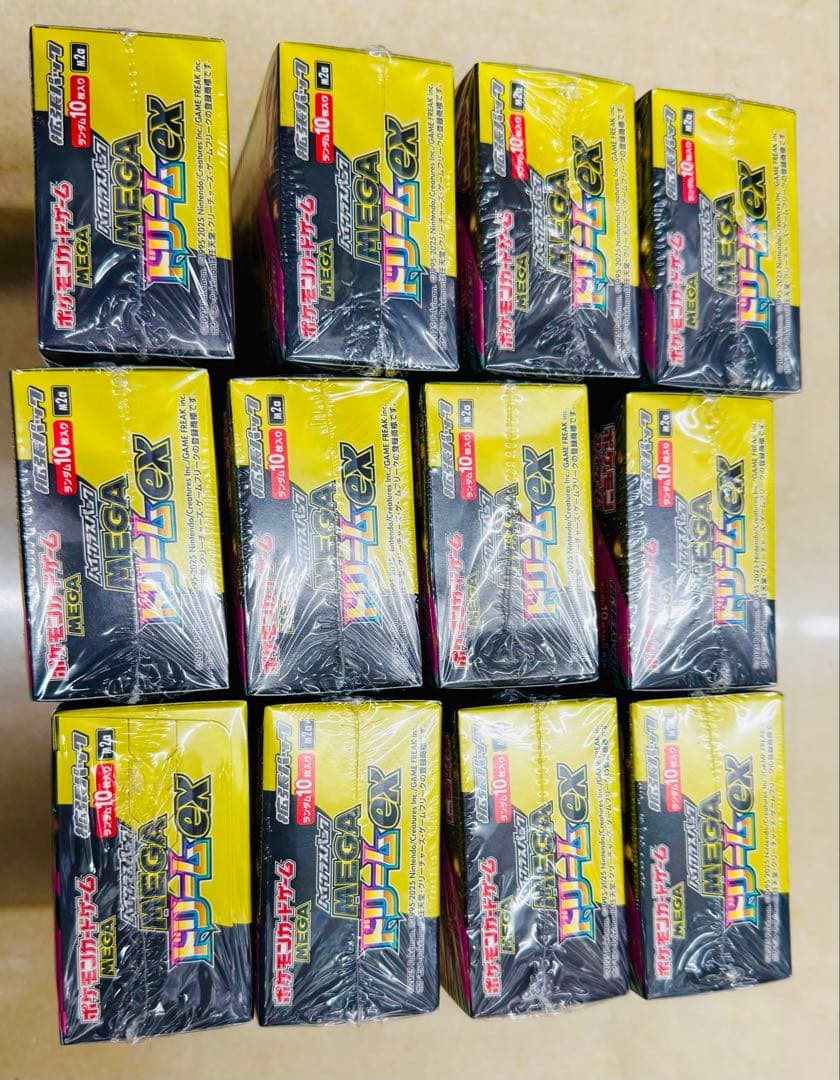 MEGAドリームex 新品/未開封　シュリンク付　12BOX　ポケモンカード