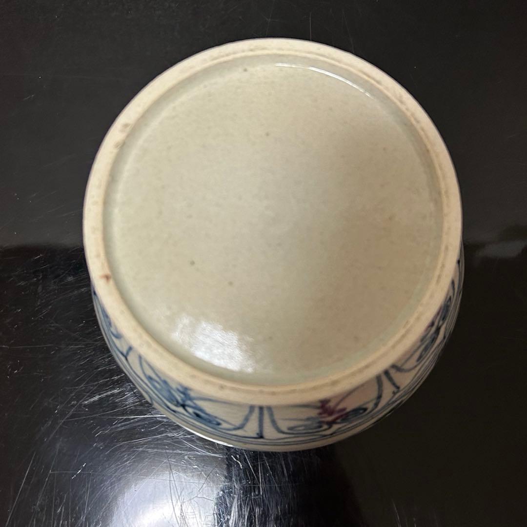 りんごn　安南写水指