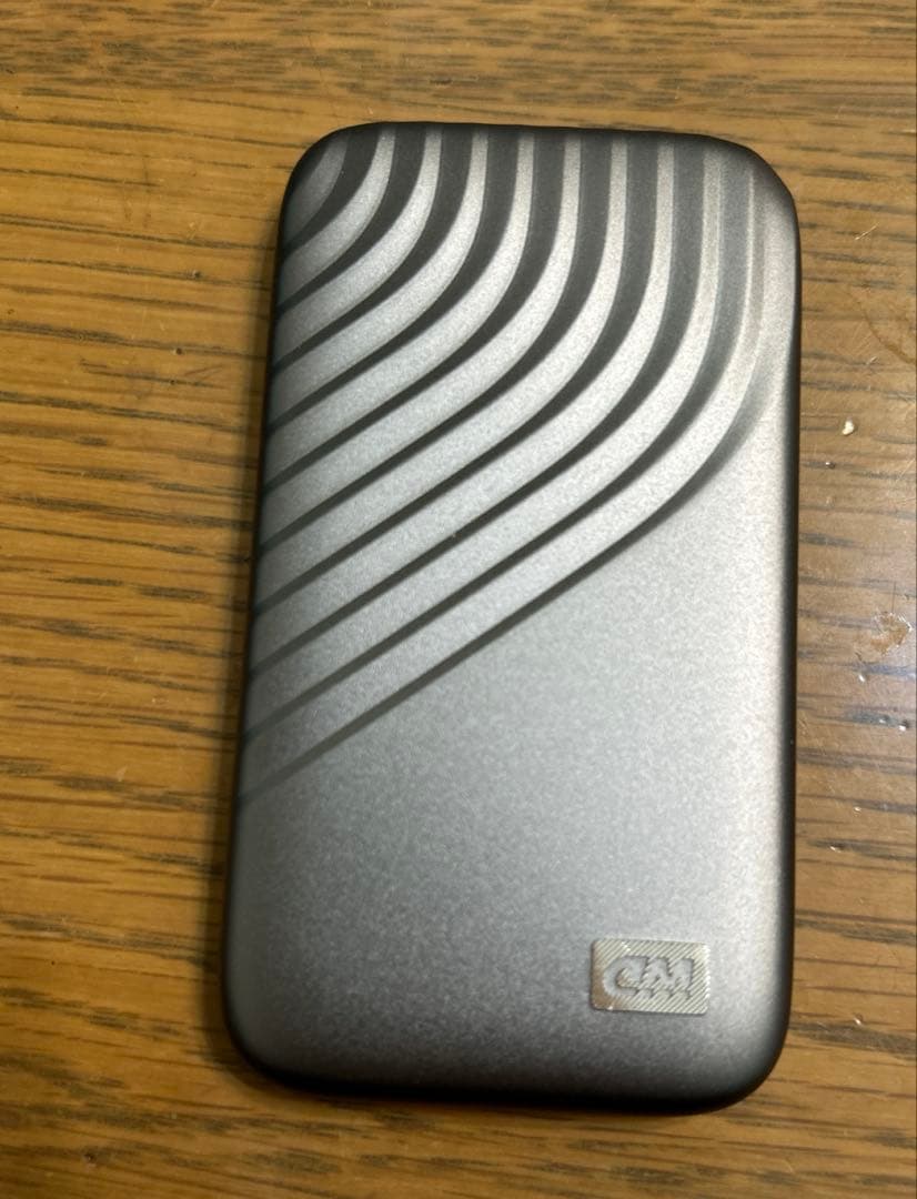 ウエスタンデジタルWD ポータブルSSD 4TB グレー