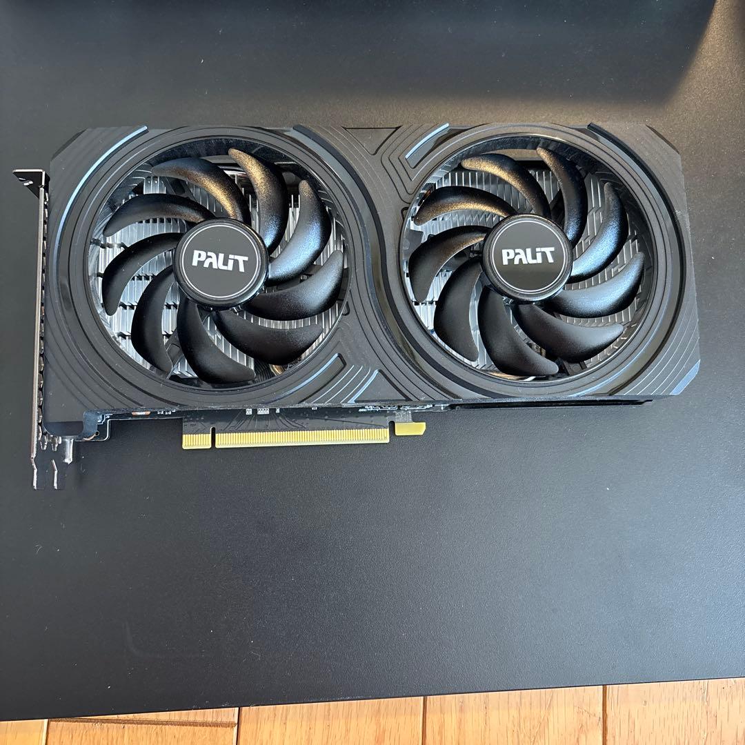 GeForce RTX 4060 PaLit GPU　rtx4060