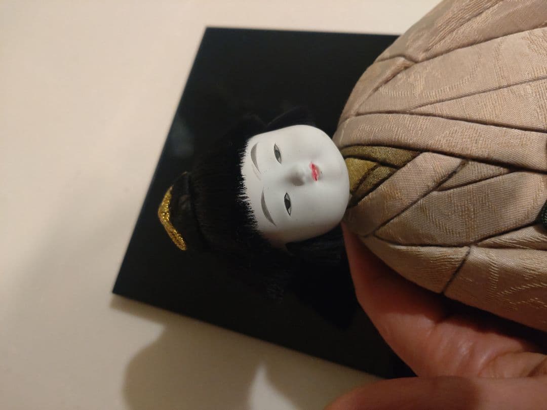 ヴィンテージ 日本 木目込み 人形 着物