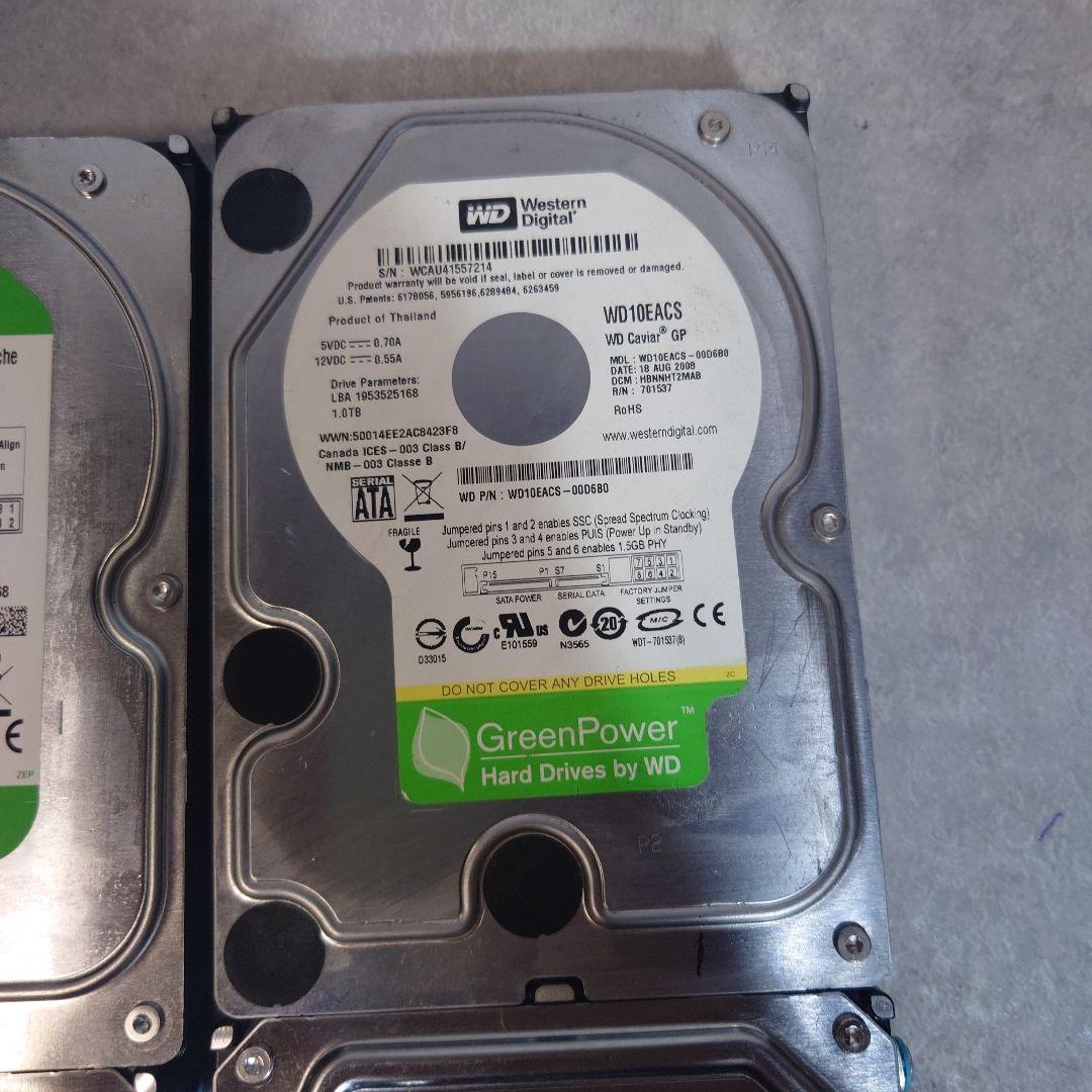 ウェスタンデジタル3.5インチ 2TB HDD PCパーツまとめ売り