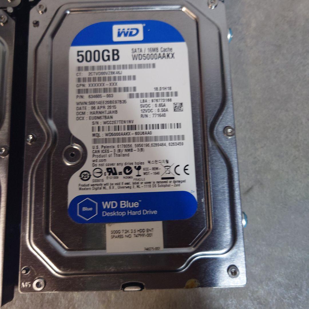 ウェスタンデジタル3.5インチ 2TB HDD PCパーツまとめ売り