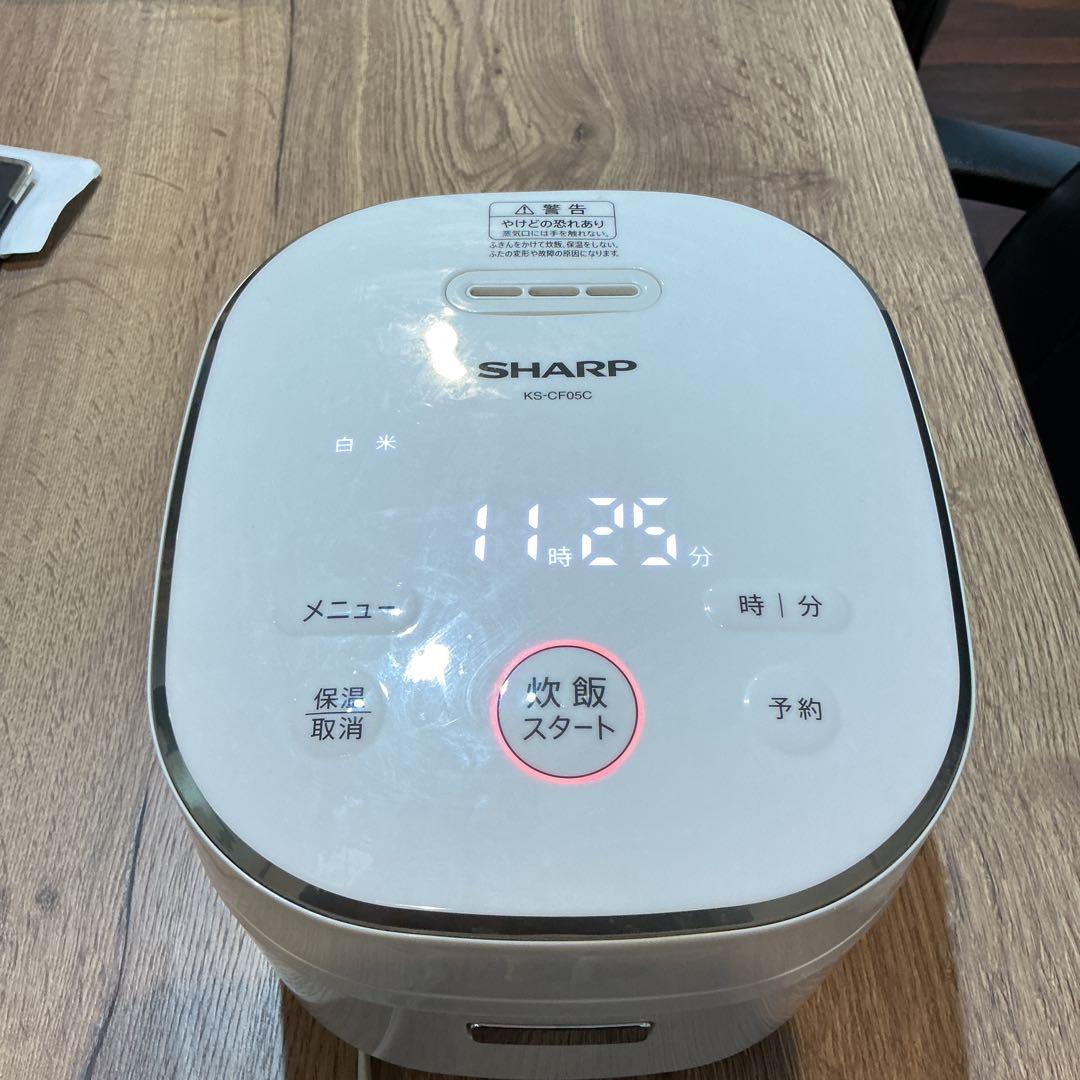 Kシャープ ジャー炊飯器 KS-CF05C美品 通電確認済み