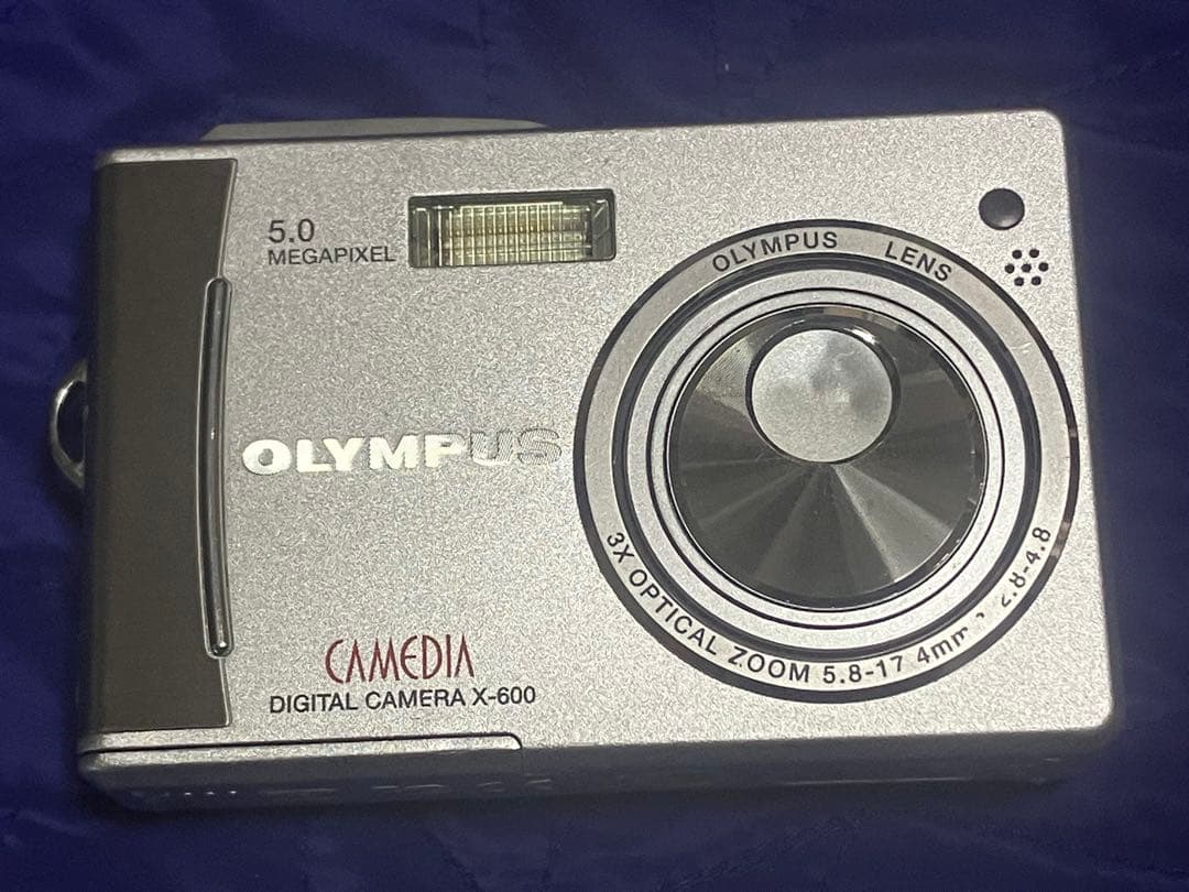 年代物 y2k平成レトロ OLYMPUS CAMEDIA X-600 箱付き
