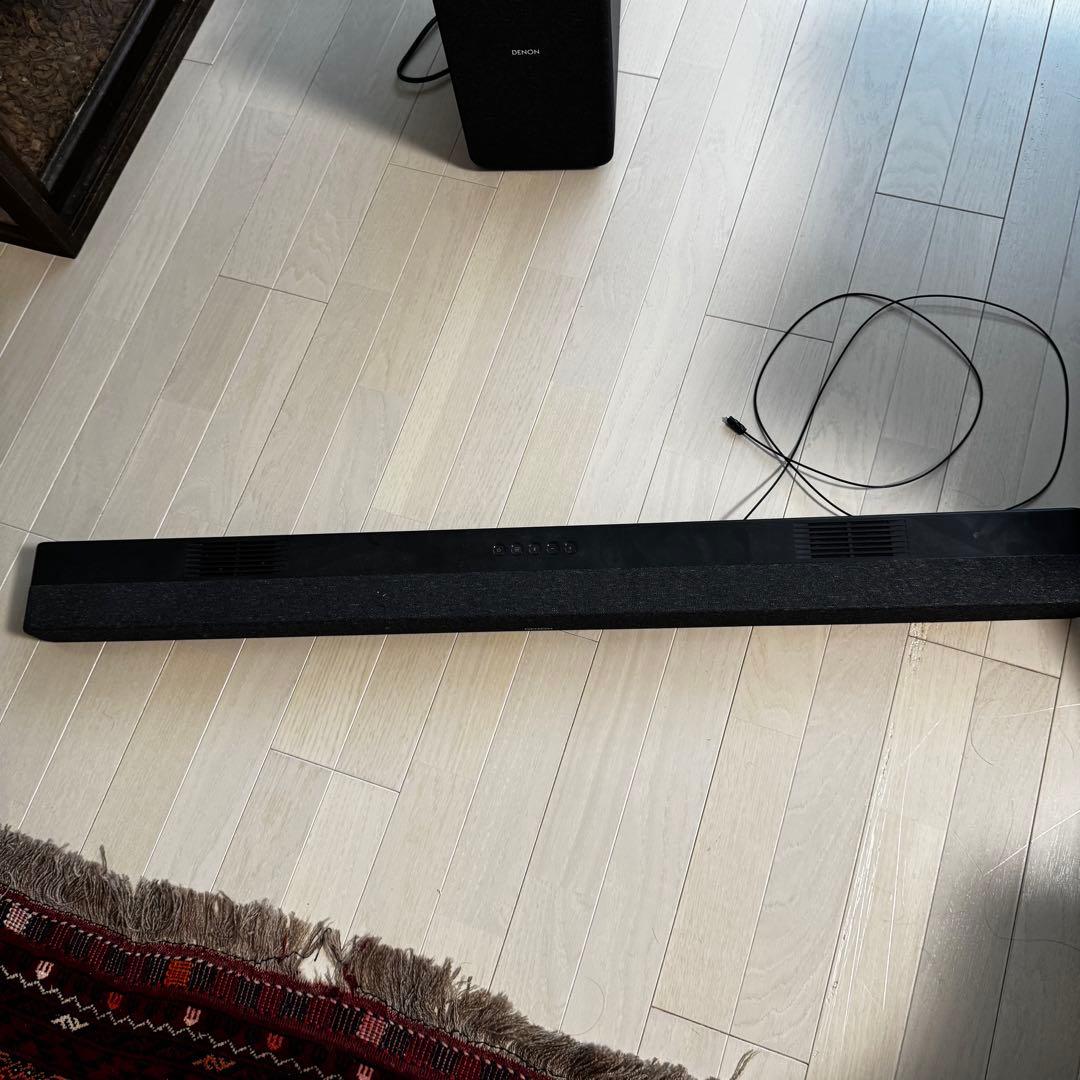 付属品完備　DENON DHT-S517 ワイヤレスサブウーハー付きサウンドバー