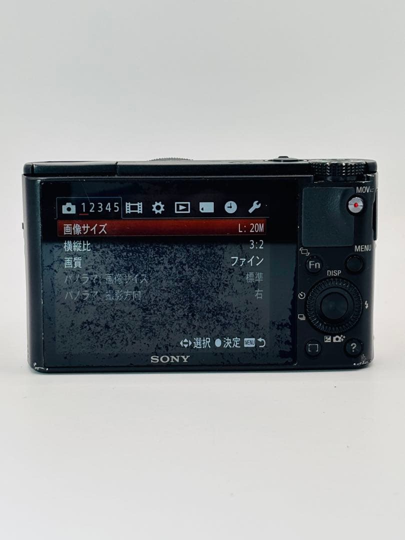 【動作確認済】SONY DSC-RX100 初代 バッテリー付