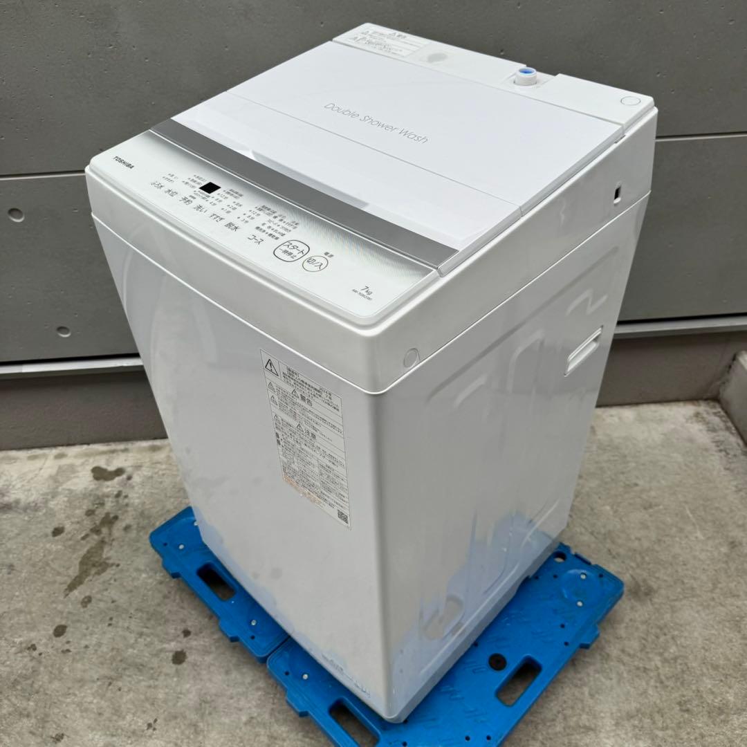 525⭐️2024年製美品★東芝　洗濯機　7KG 大型　一人暮らし　最新モデル