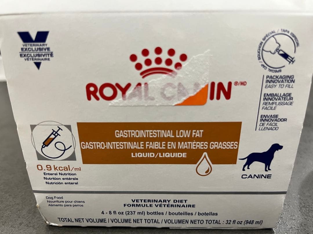  CANIN ロイヤルカナン 消化器サポート 低脂肪リキッド 犬用6本