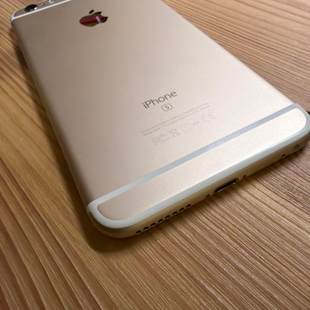 iPhone6s plus 128GB ゴールドMKUF2J/Aバッテリー79%
