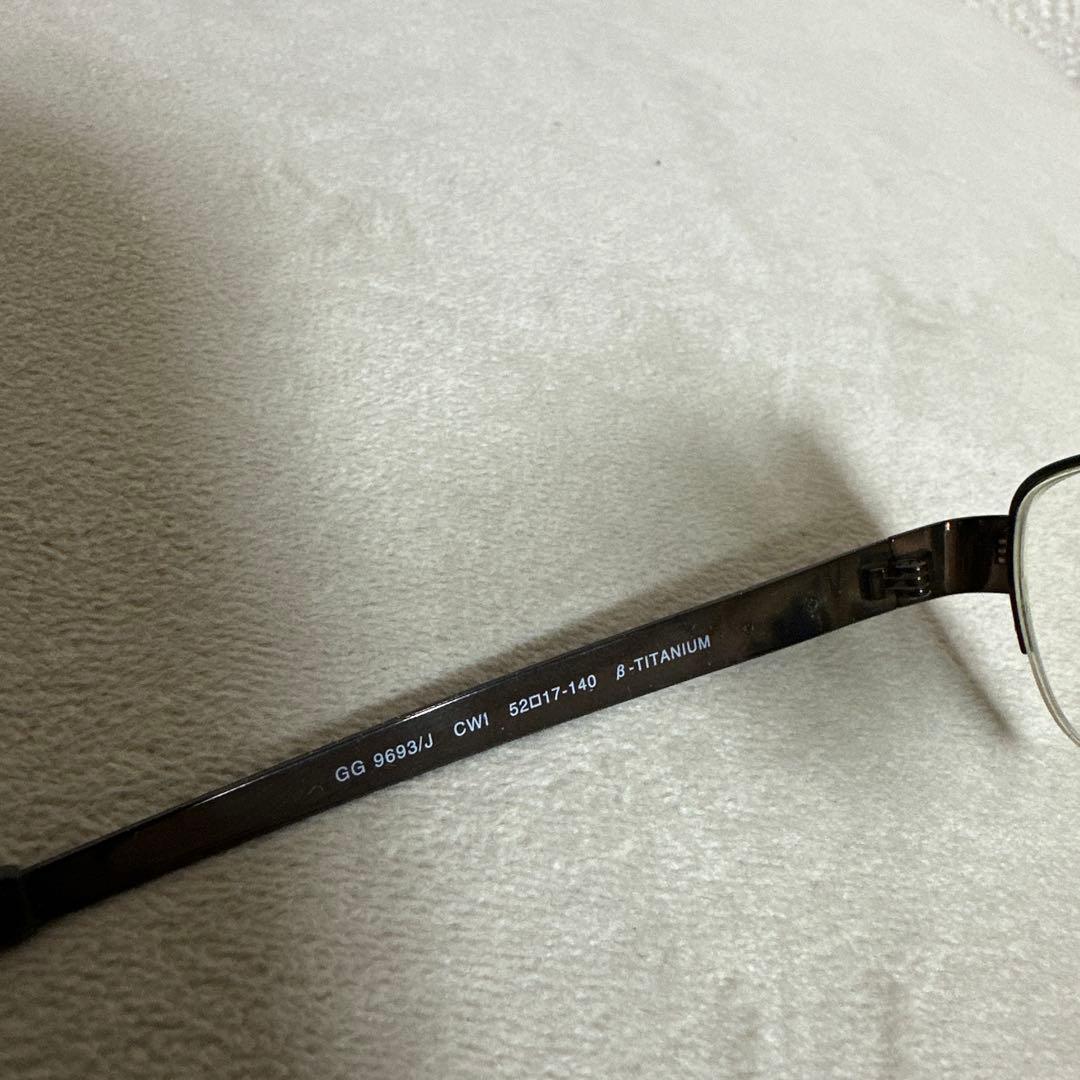 グッチ　GUCCI メガネ　度入り　52□17 140