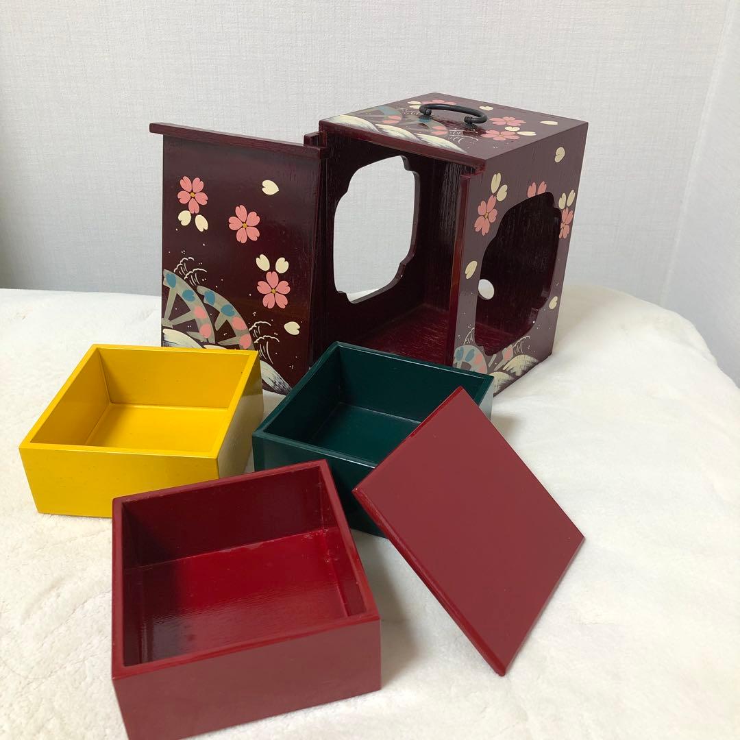 遊山箱 ①桜（ゆさんばこ） 復刻版 徳島