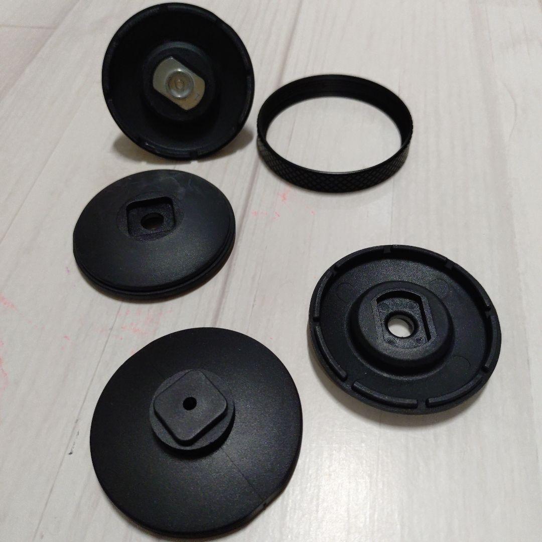 振動吸収　バイブアブソーバー ロング KDR-M0 ブラック 17mm
