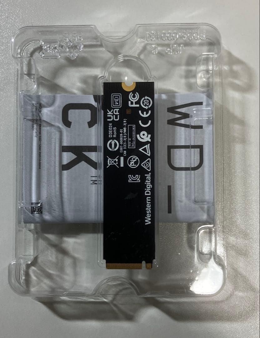 内蔵型SSD WD BLACK SN770 M.2 2280 1tb