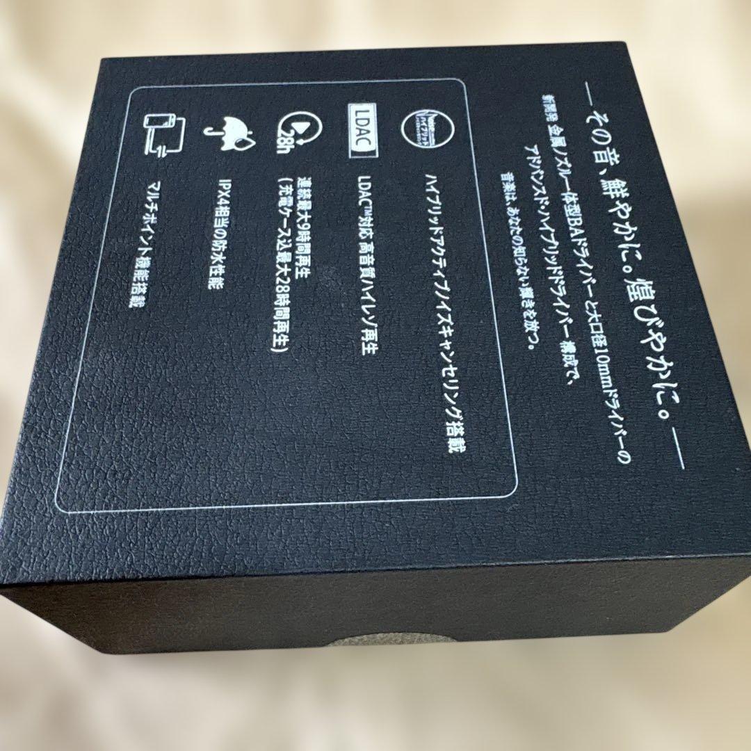【新品未使用】AVIOT TE-J1 ノイズキャンセリング イヤホン(ネイビー)