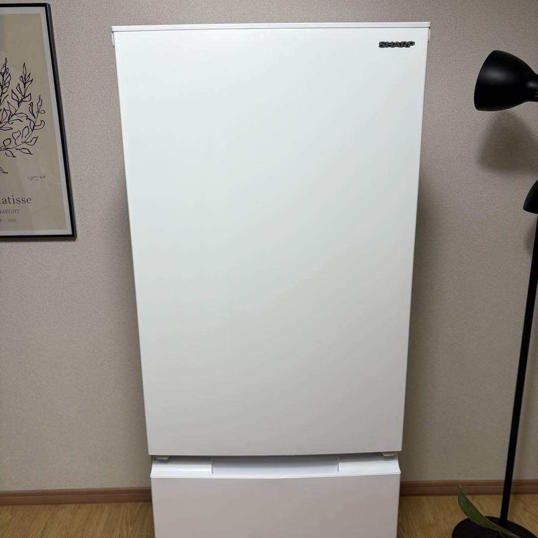 2023年 冷蔵庫 一人暮らし 二人暮らし3ヶ月保証付 送料無料 シャープ 美品