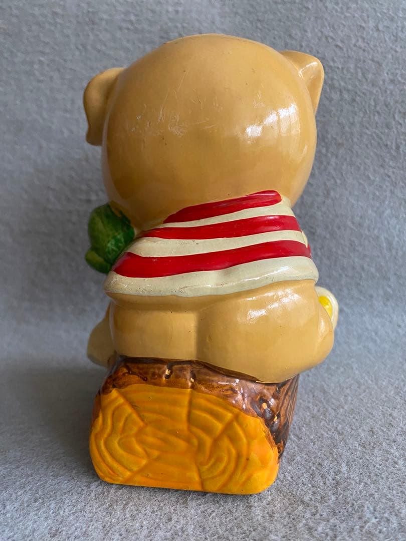 【ヴィンテージ】ENESCO piggy bank／カエル・ブタの貯金箱