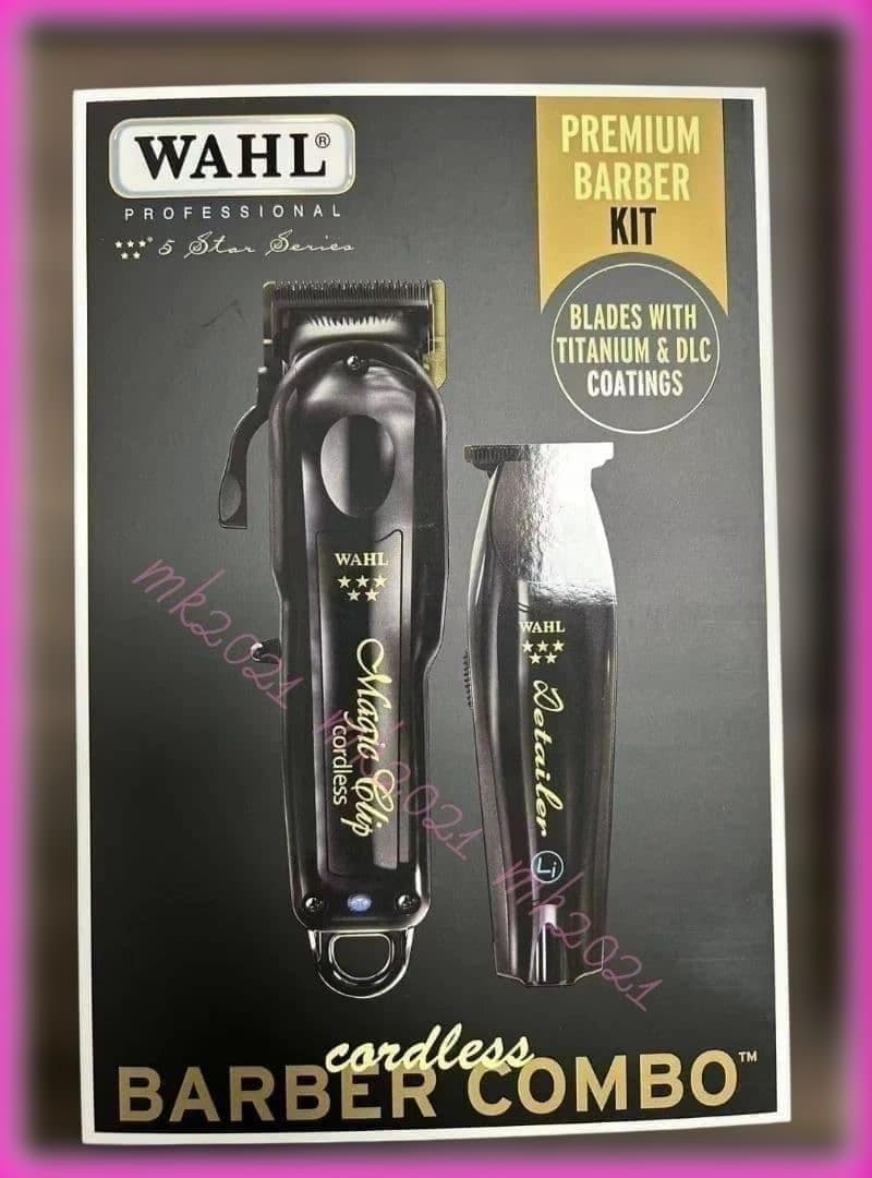 WAHL Premium Barber Comboコードレスバー,バーキット10