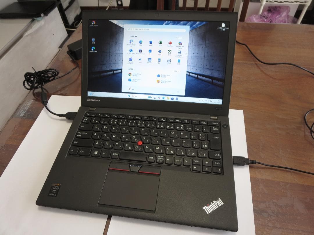 良好 小型軽量 Lenovo X250 ４G/500G/Win11/Office