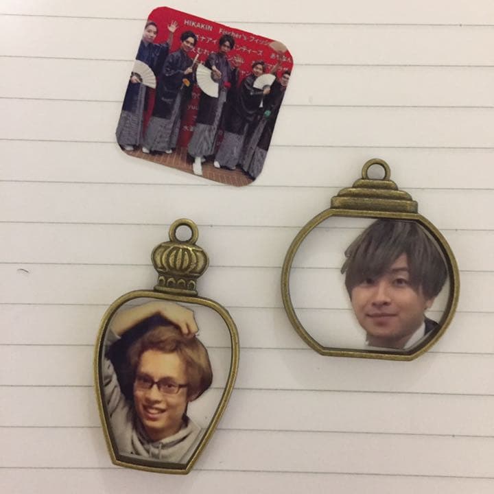 やふやふ様ご確認用ページ レジンで写真チャーム オーダー品