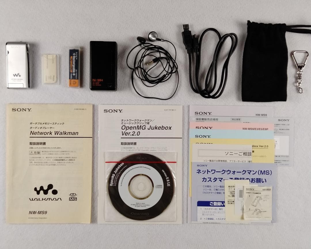 SONY ネットワークウォークマン NW-MS9