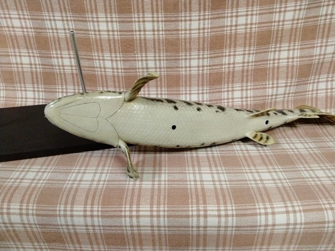 ハンドメイド　50cmポリプテルス　フィギュア　レプリカ　熱帯魚　オブジェ