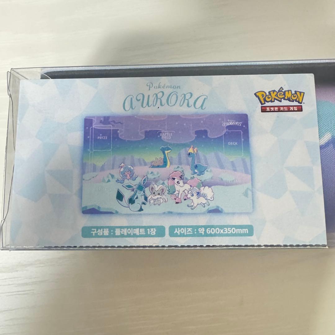 【韓国限定】ポケモン Pokémon AURORA プレイマット　3点セット