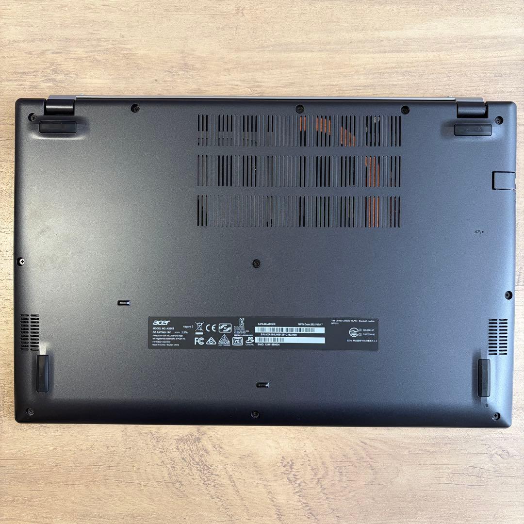 【メモリ20GB】Acer Aspire5 win11/i7/SSD:512GB
