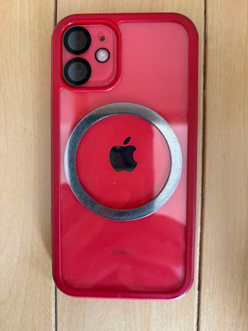 Apple iPhone 12mini(PRODUCT(RED)) 本体ケース付