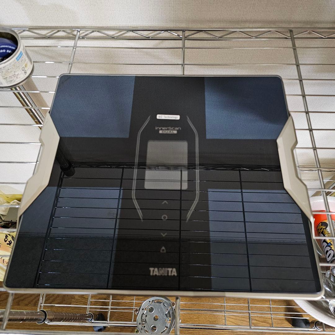 タニタ インナースキャンデュアル RD-915L BK（メタリックブラック）
