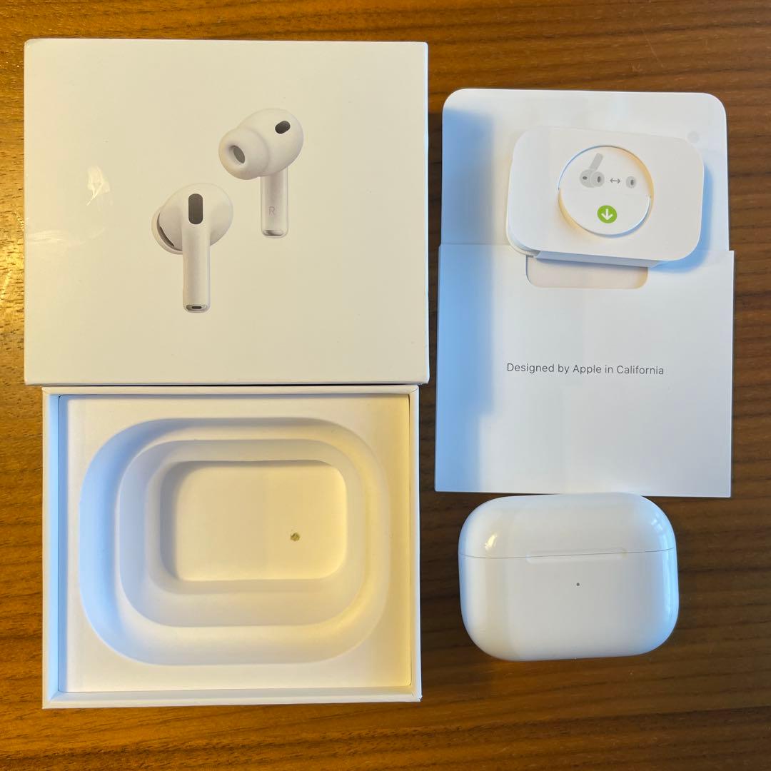 AirPods Pro2 本体 ホワイト 充電ケース付き