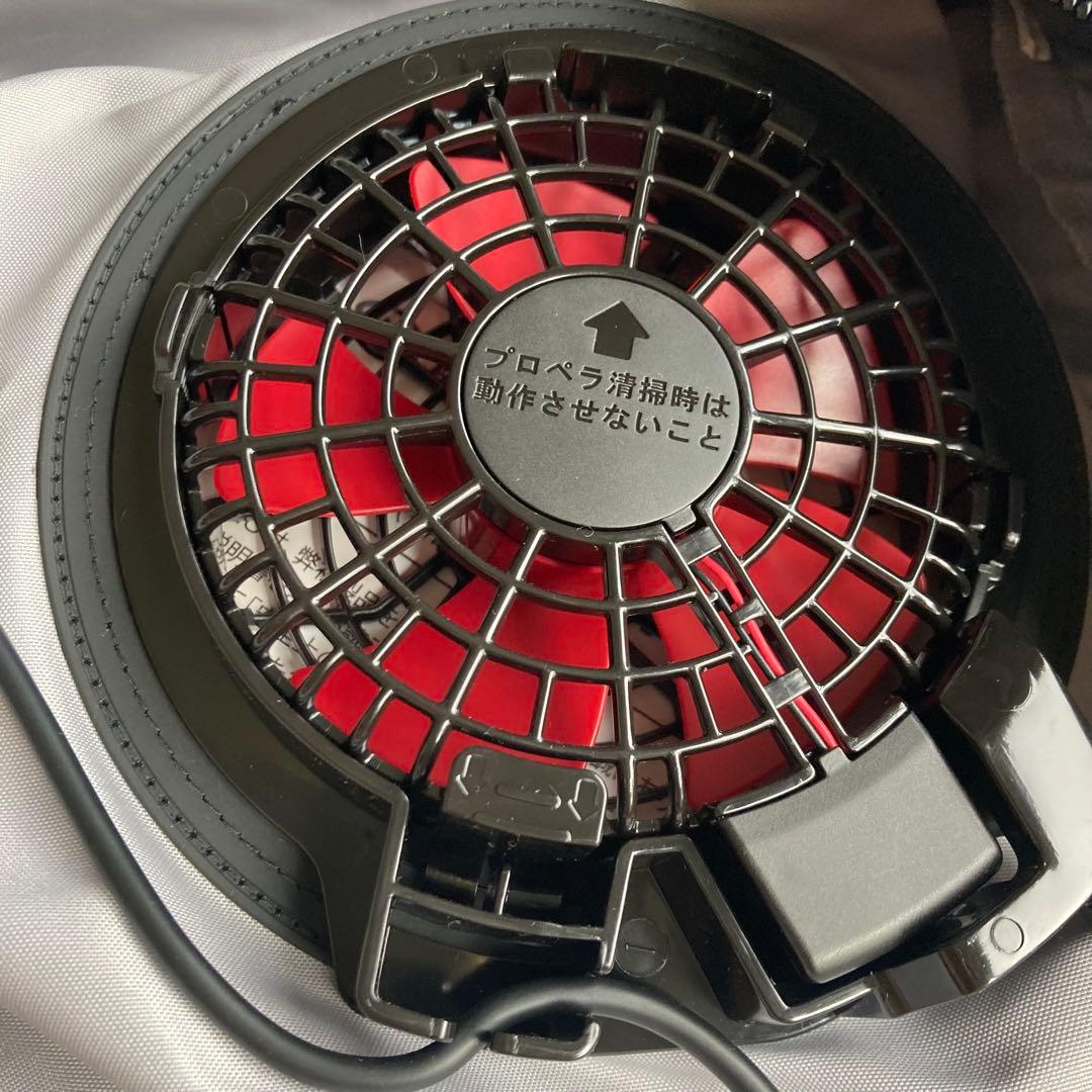 【新品】ミズノ　エアリージャケット　ファン　バッテリーセット　2XL