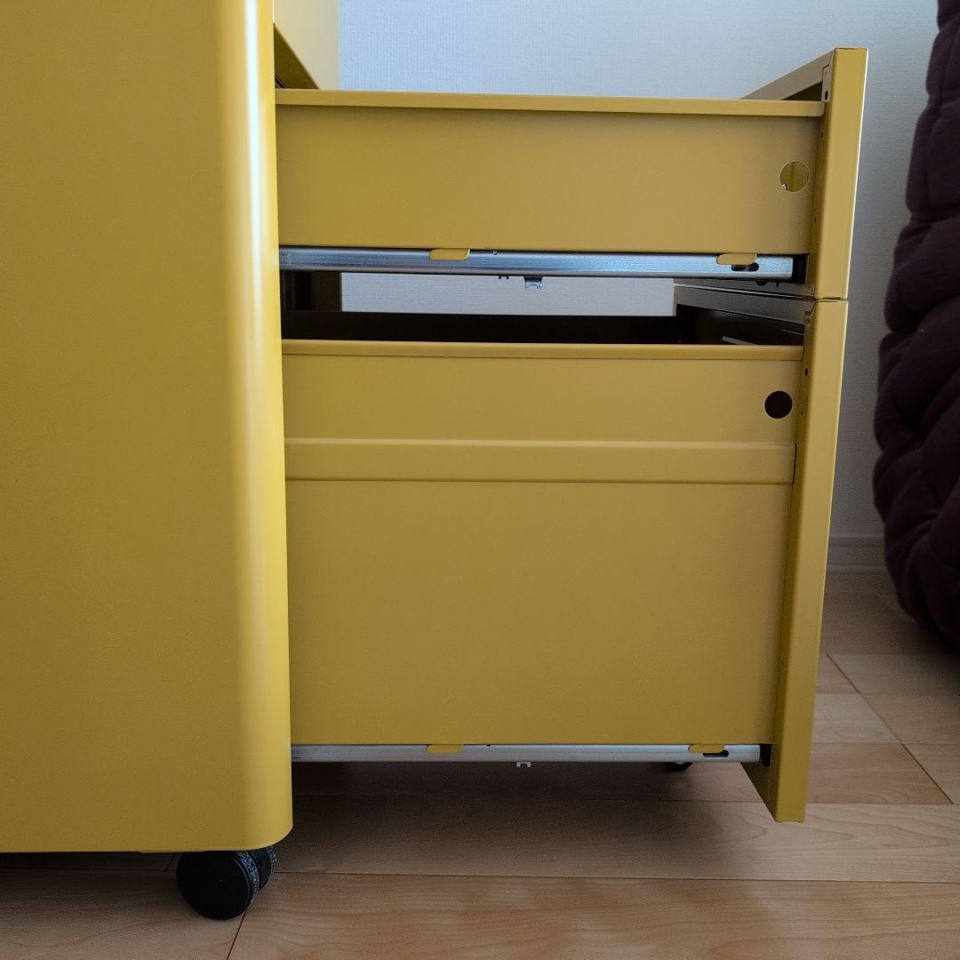 IKEA IDÅSEN イドーセン デスクワゴン　ゴールデンブラウン