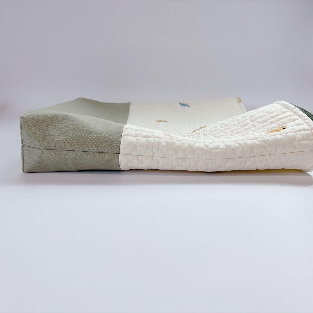 はるはる様　レッスンバッグ　上履き袋　体操着袋　ハンドメイド　ヌビ　キルト
