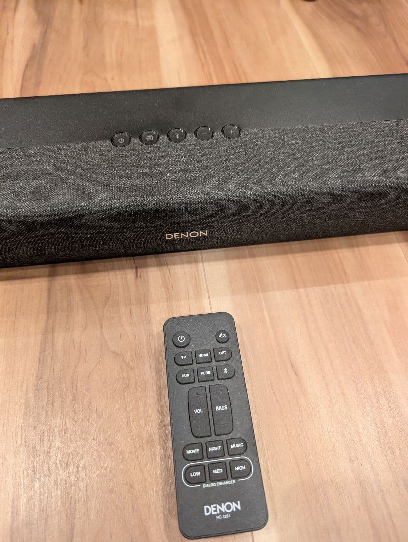 DENON サウンドバー ブラック