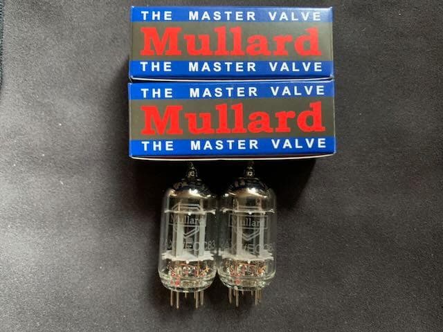 Mullard 12AX7 ECC83 2本マッチ 真空管　中古