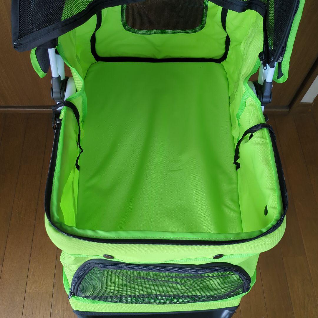 ペット用カート 緑色 軽量