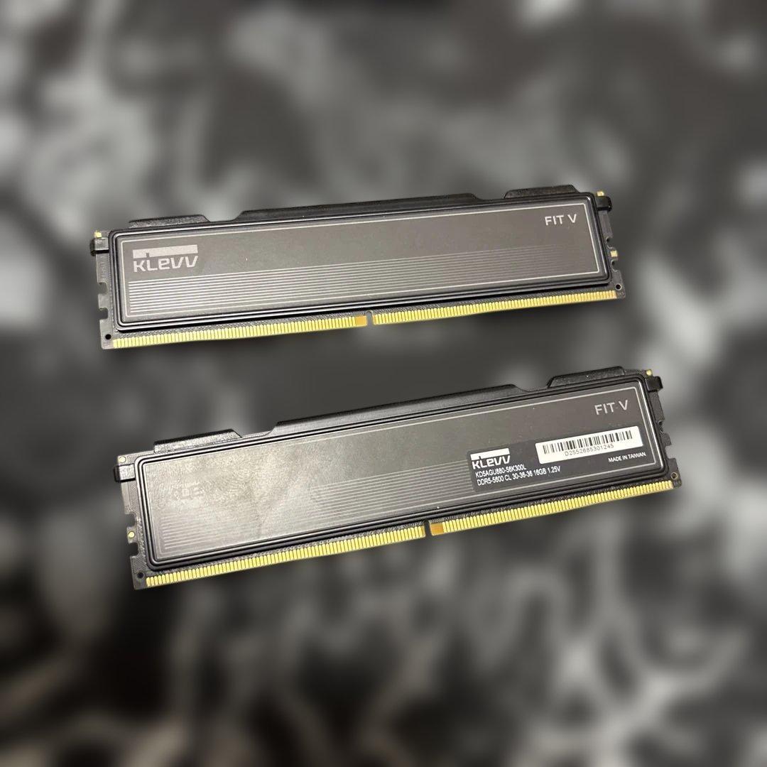 KLEVV DDR5 メモリ　FIT V 32GB (16GB×2)