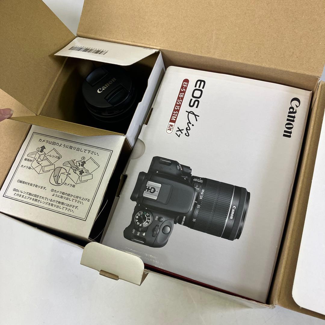 【美品・付属品一式付き】 Canon EOS Kiss X7 ダブルズームキット