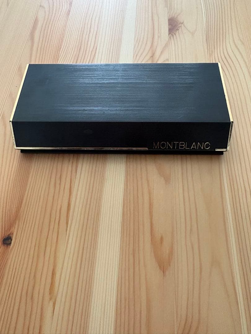 MONT BLANC 万年筆 EF 黒　14k（585）インク付